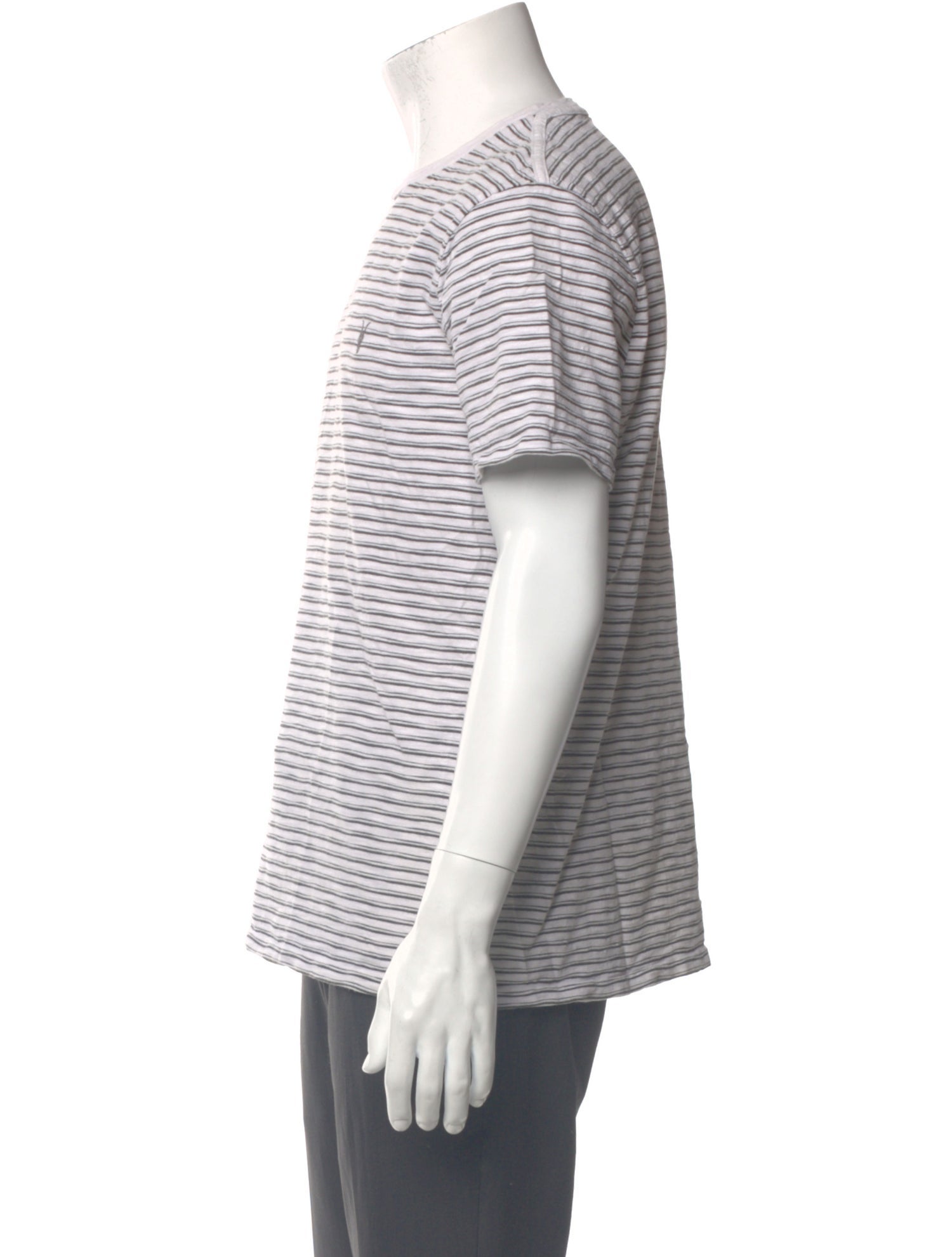 AllSaints Striped Crew Neck T-Shirt