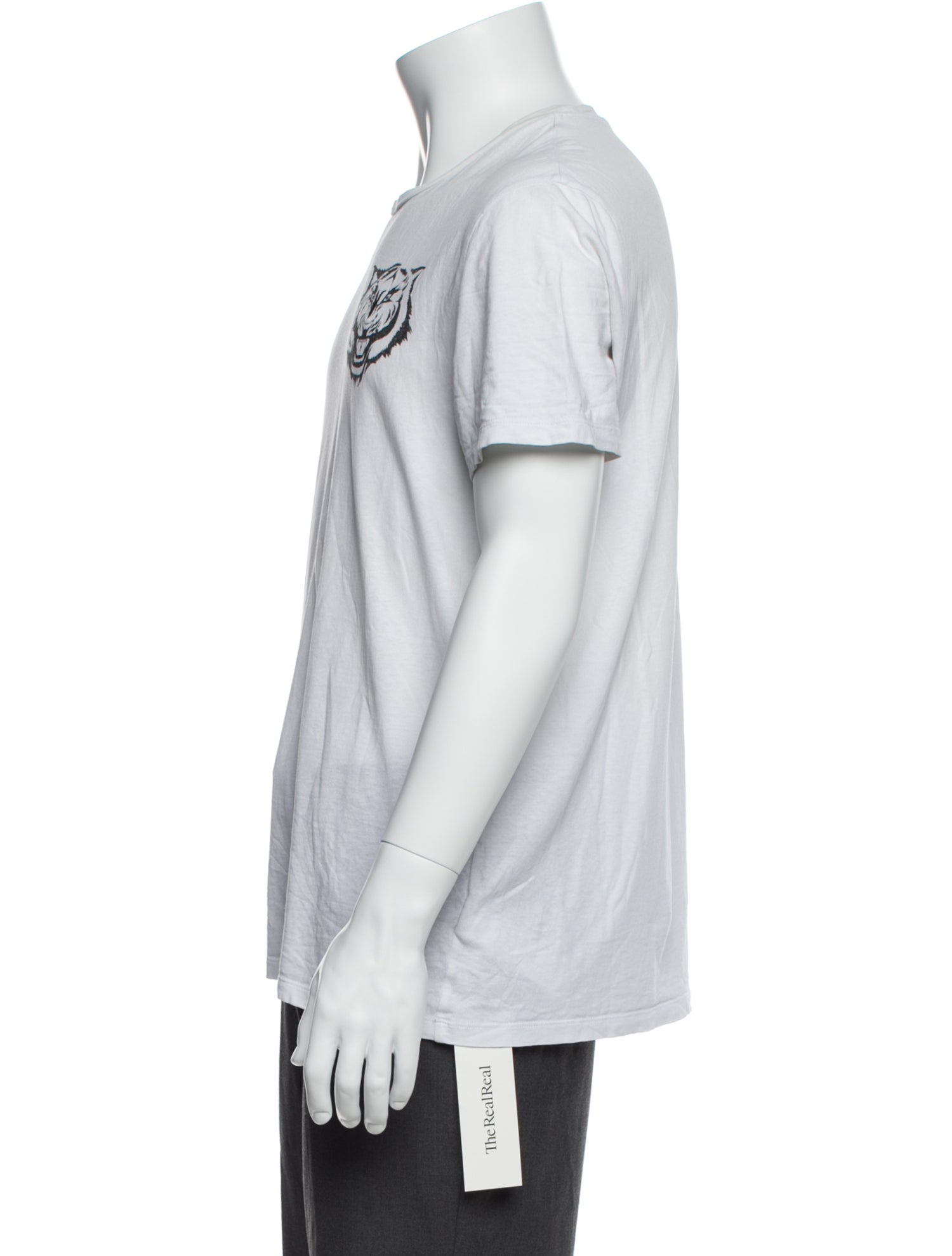 AllSaints Graphic Print Crew Neck T-Shirt