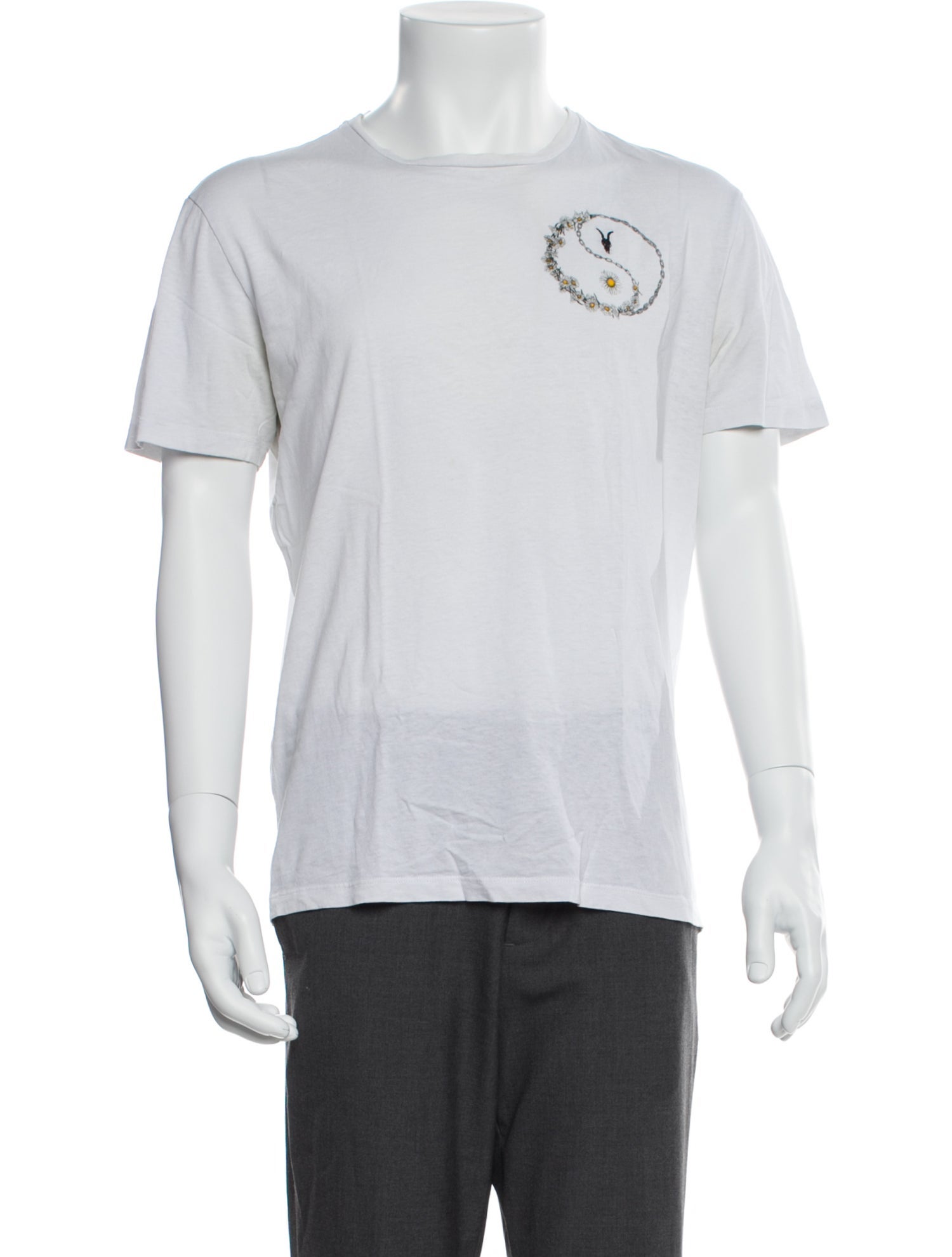 AllSaints Graphic Print Crew Neck T-Shirt