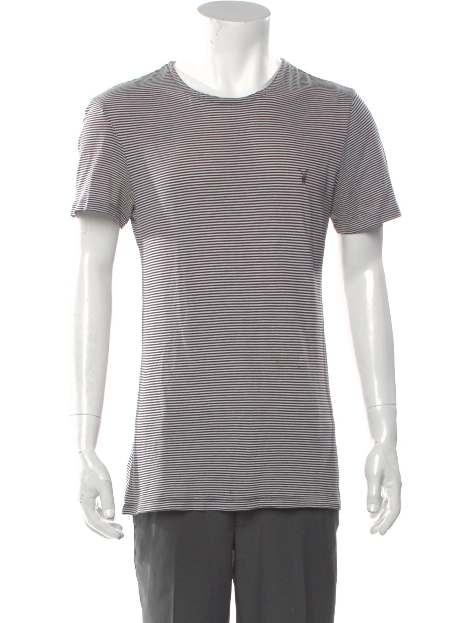 AllSaints Striped Crew Neck T-Shirt