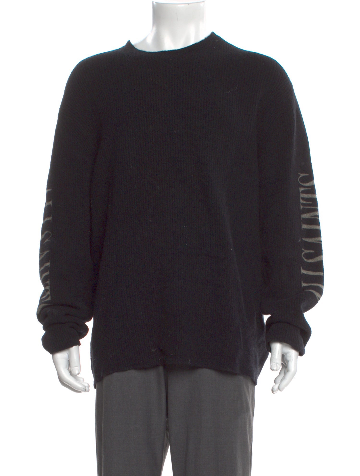 AllSaints Crew Neck Long Sleeve Pullover