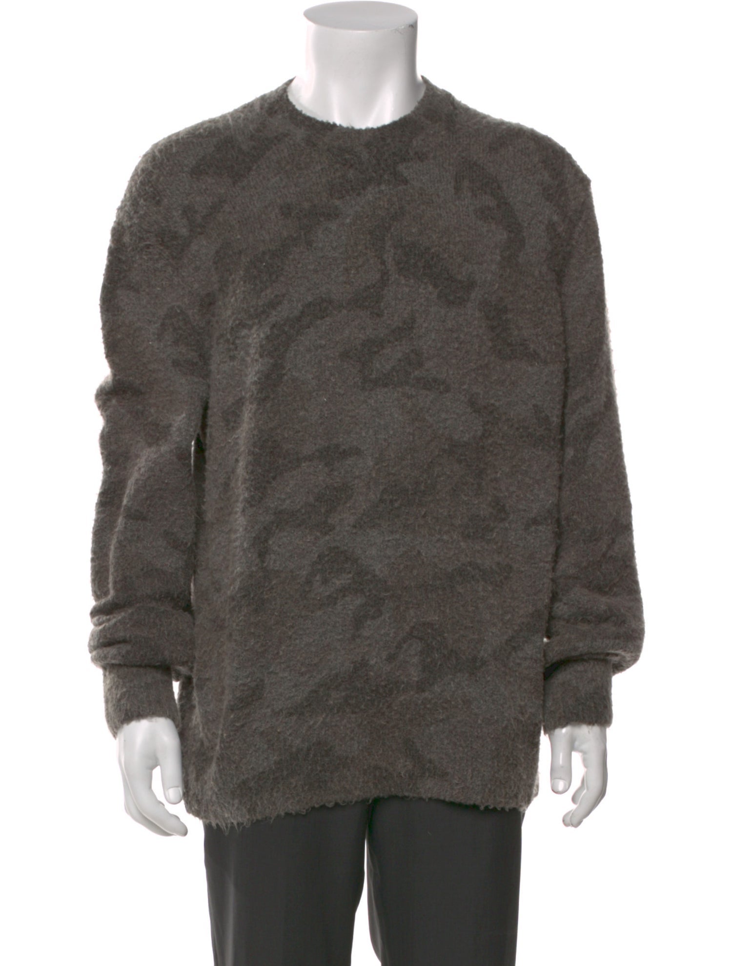 AllSaints Crew Neck Long Sleeve Pullover