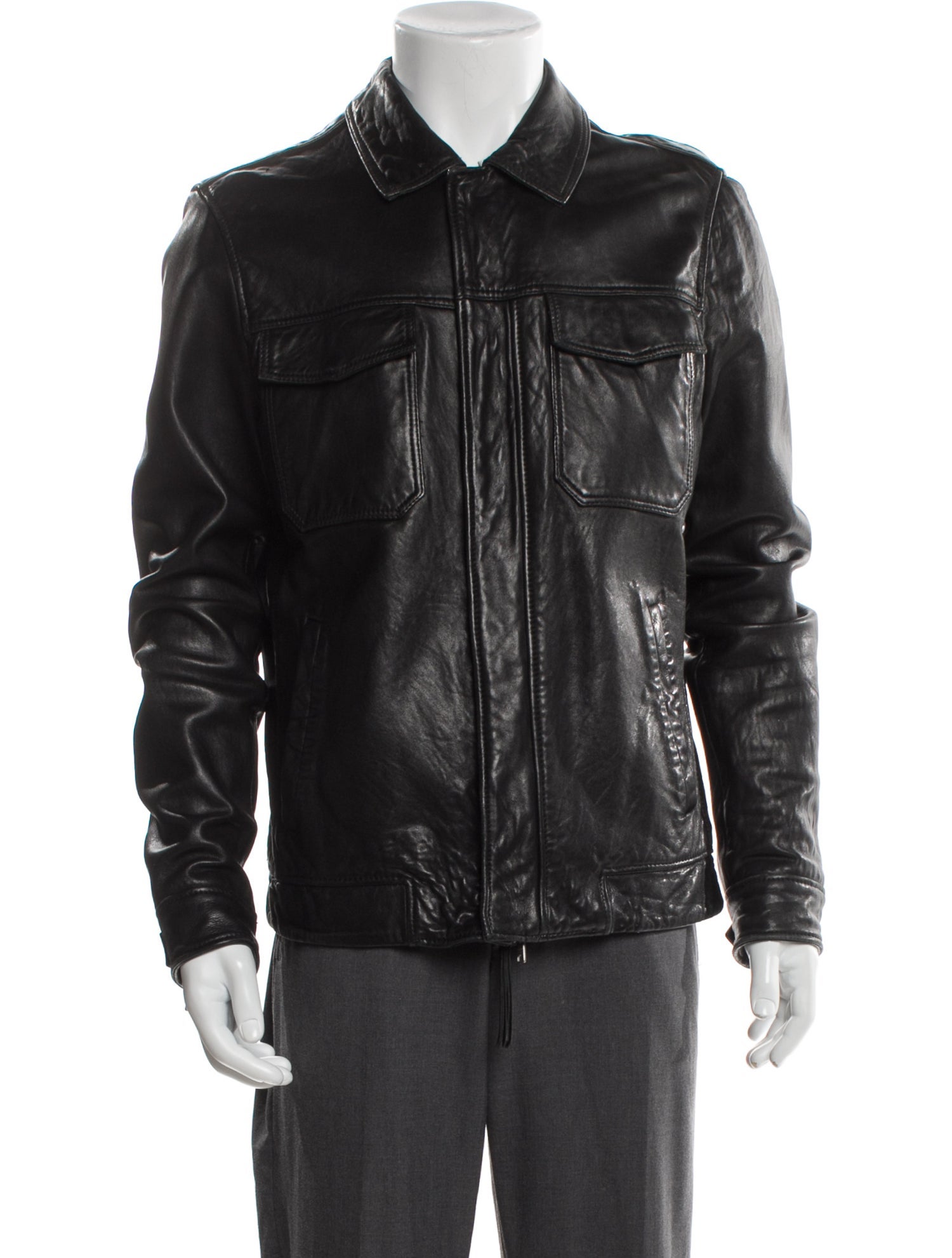 AllSaints Leather Moto Jacket
