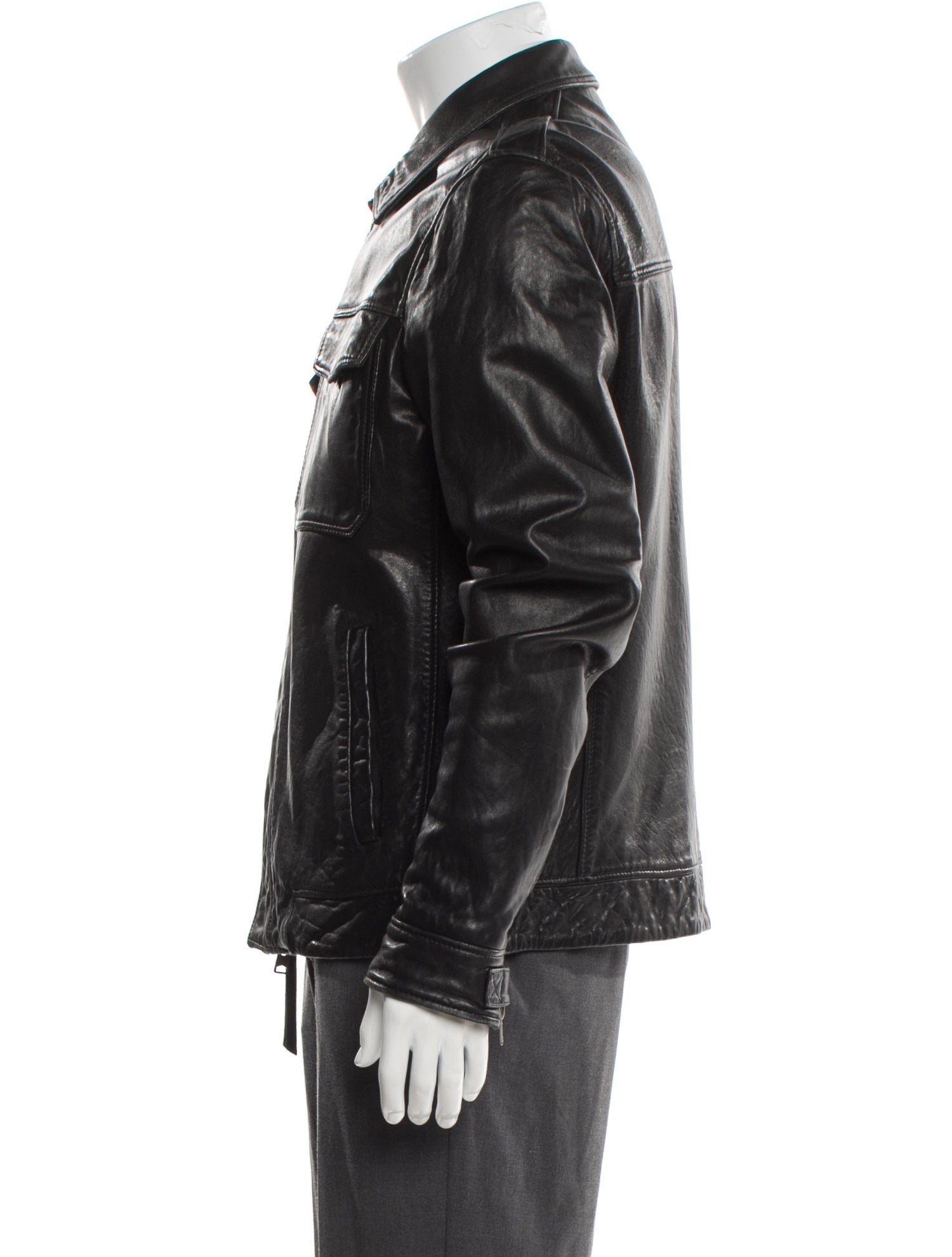 AllSaints Leather Moto Jacket