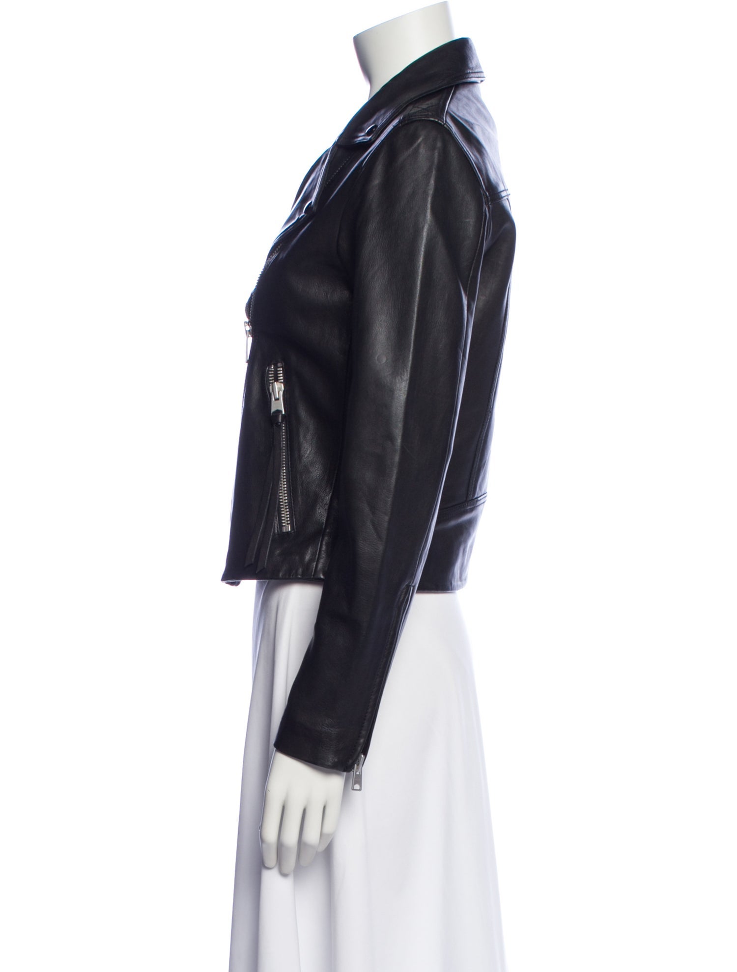 AllSaints Leather Biker Jacket