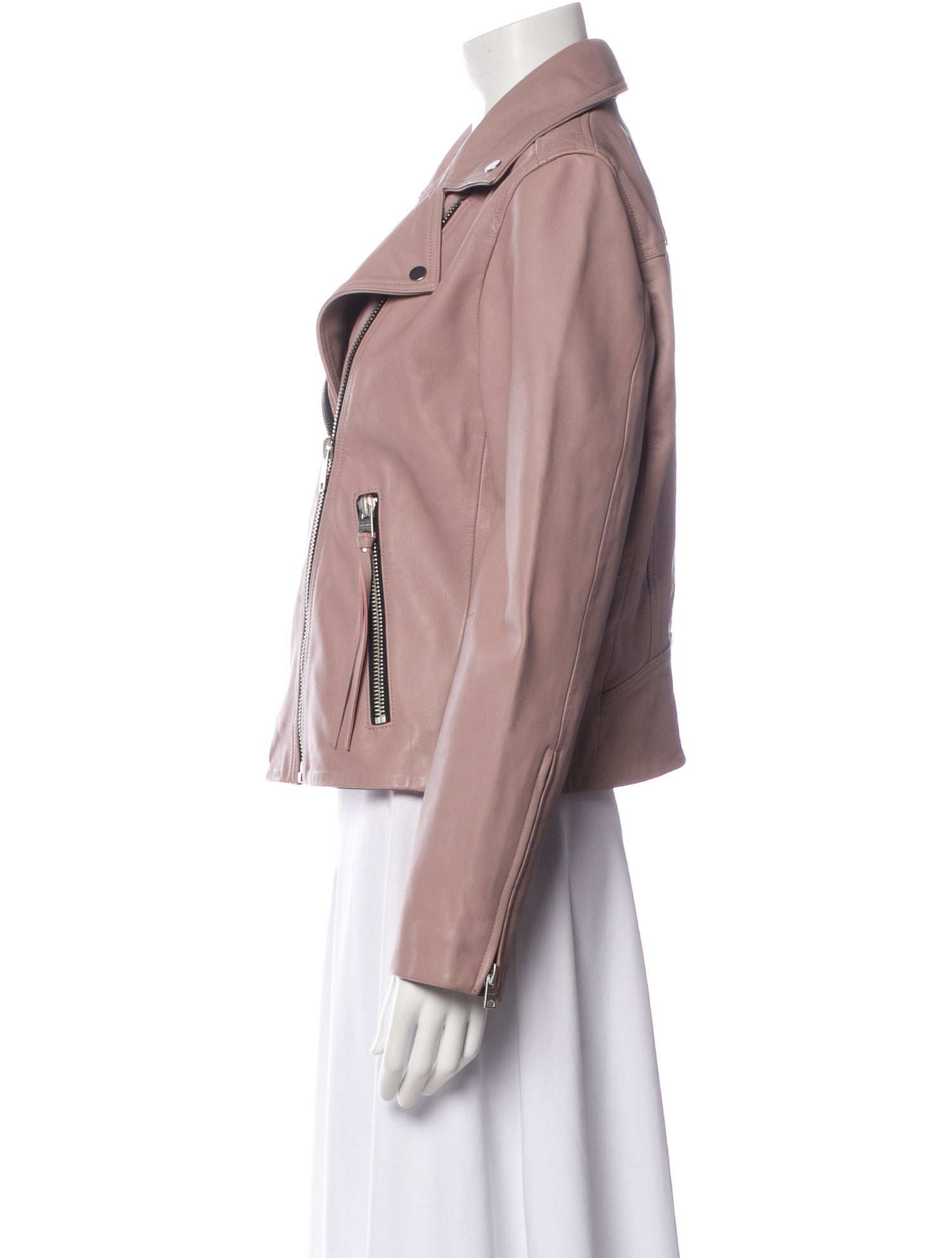 AllSaints Leather Biker Jacket