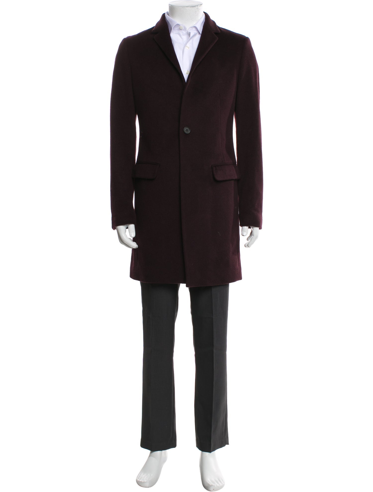 AllSaints Wool Overcoat