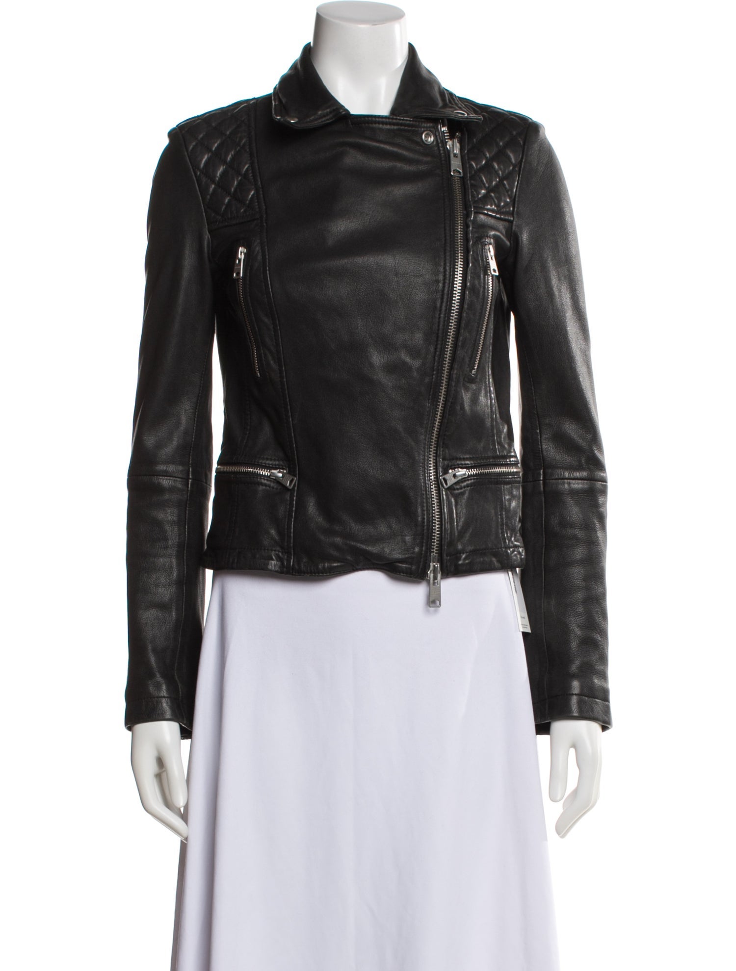 AllSaints Leather Biker Jacket