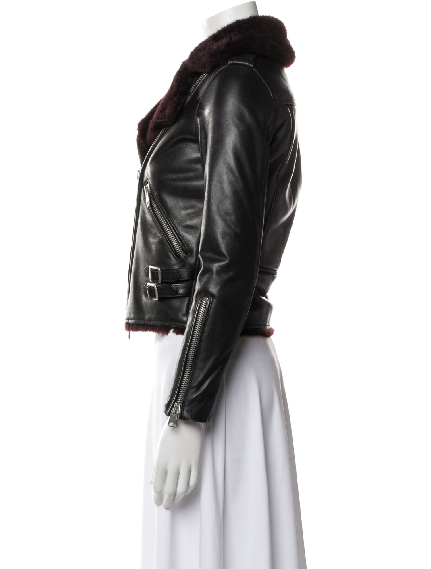 AllSaints Leather Biker Jacket