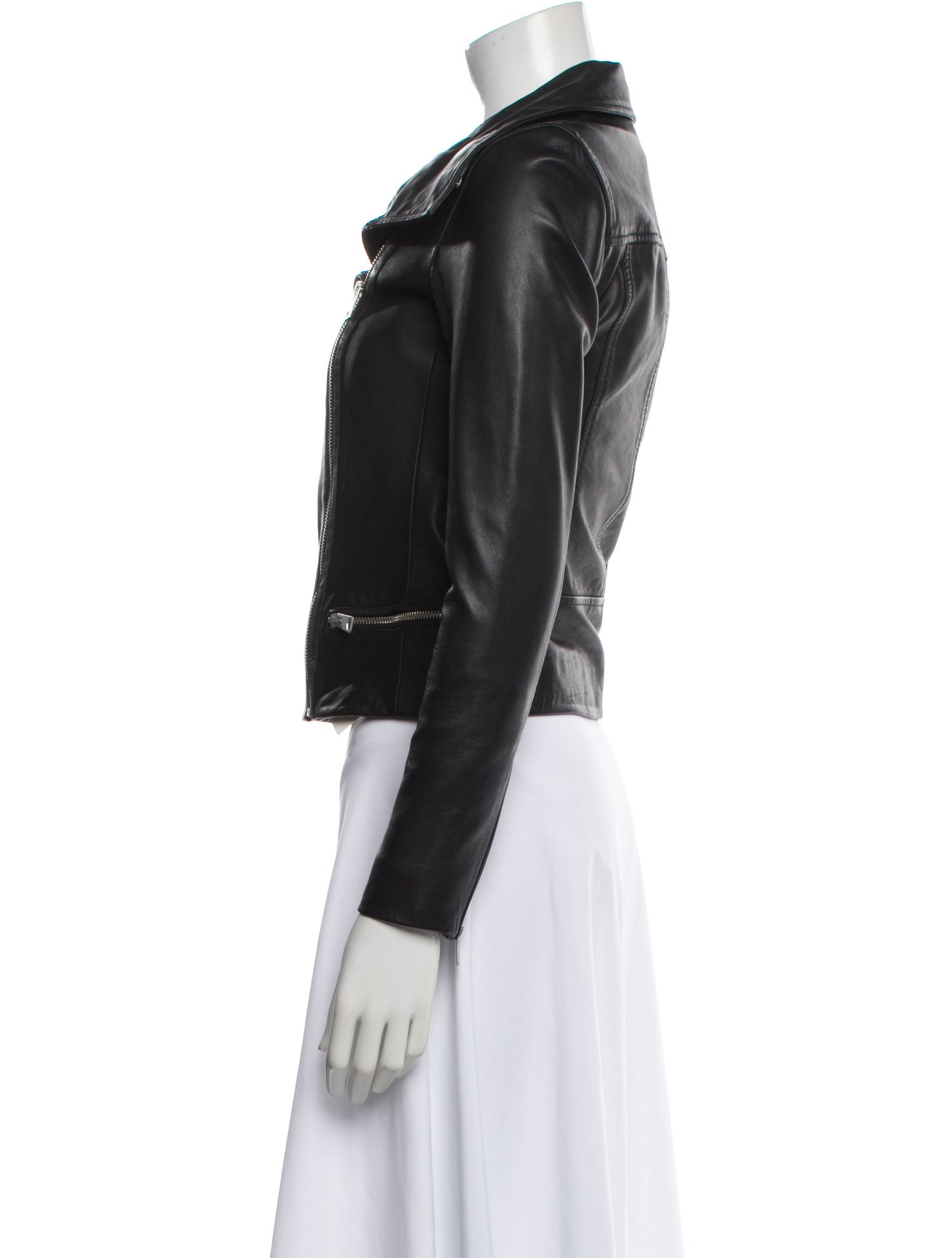AllSaints Leather Biker Jacket