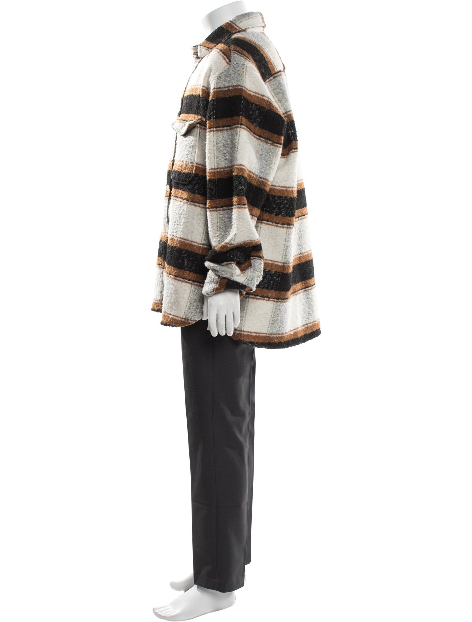 AllSaints Plaid Print Jacket