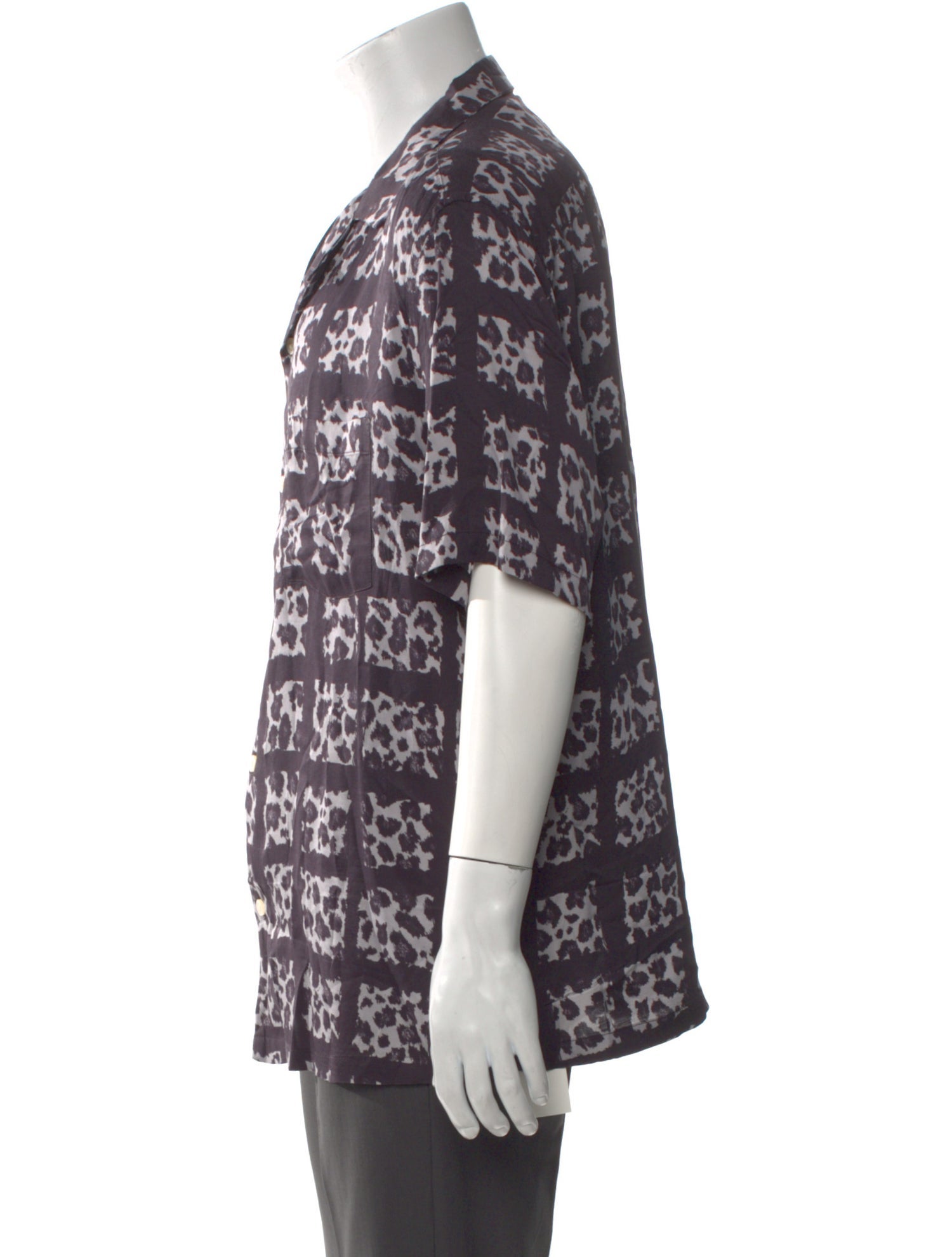 AllSaints Printed Short Sleeve Shirt