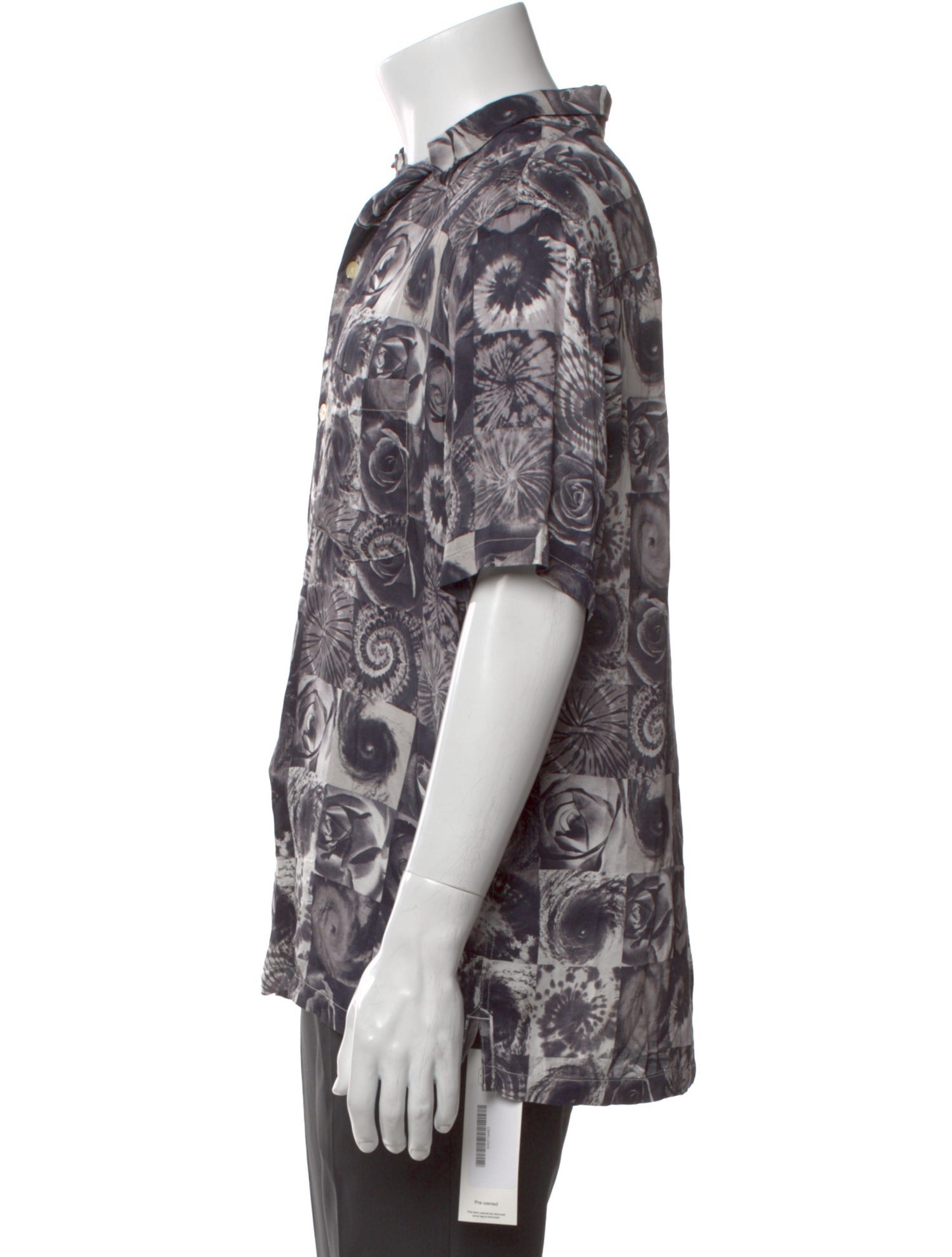 AllSaints Paisley Print Short Sleeve Shirt