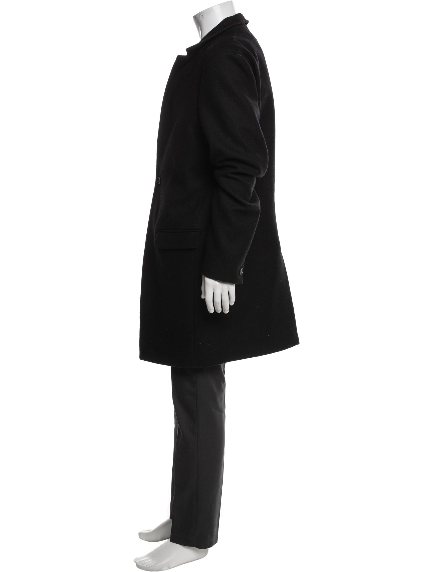 AllSaints Wool Overcoat