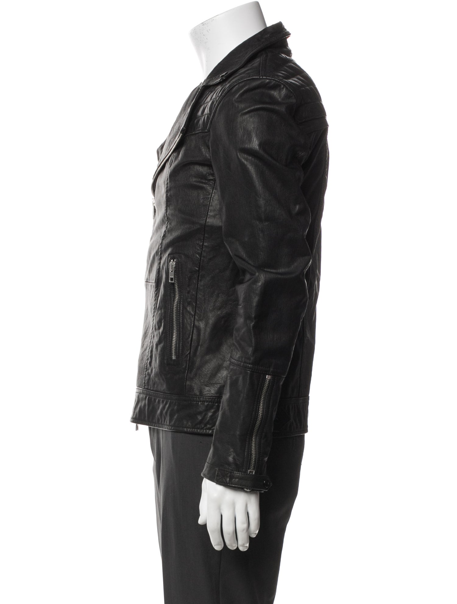 AllSaints Leather Moto Jacket