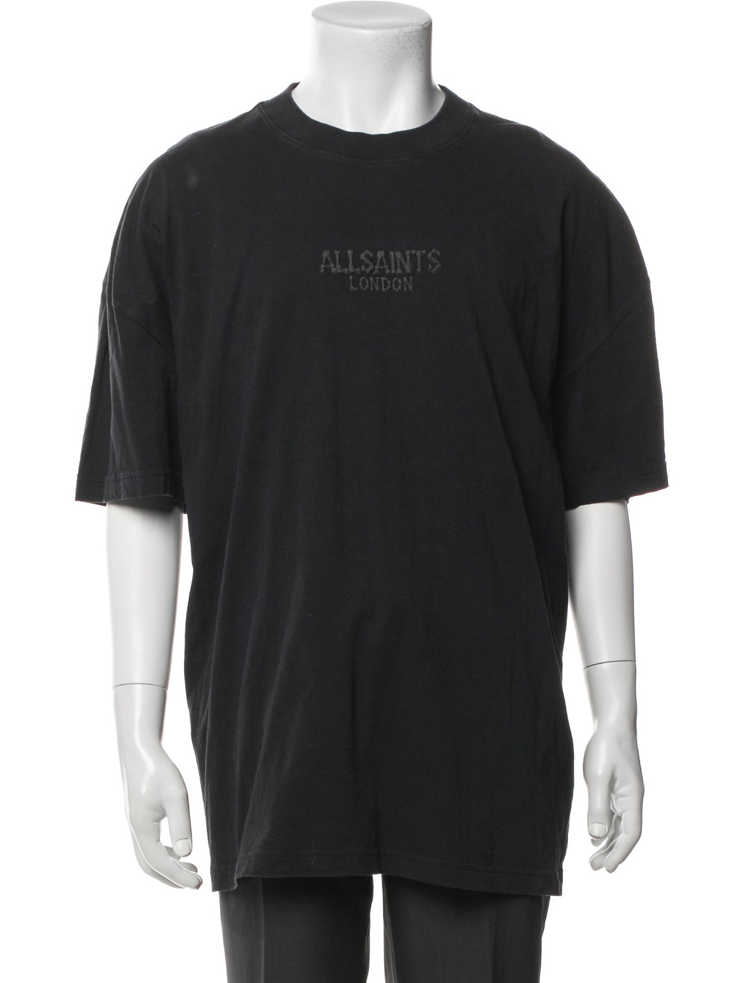 AllSaints Graphic Print Crew Neck T-Shirt