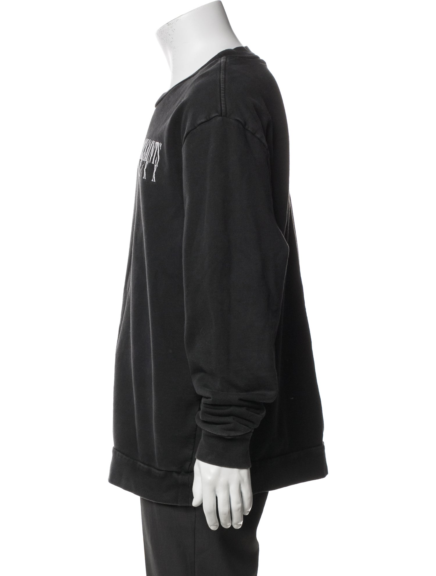 AllSaints Graphic Print Crew Neck Sweatshirt