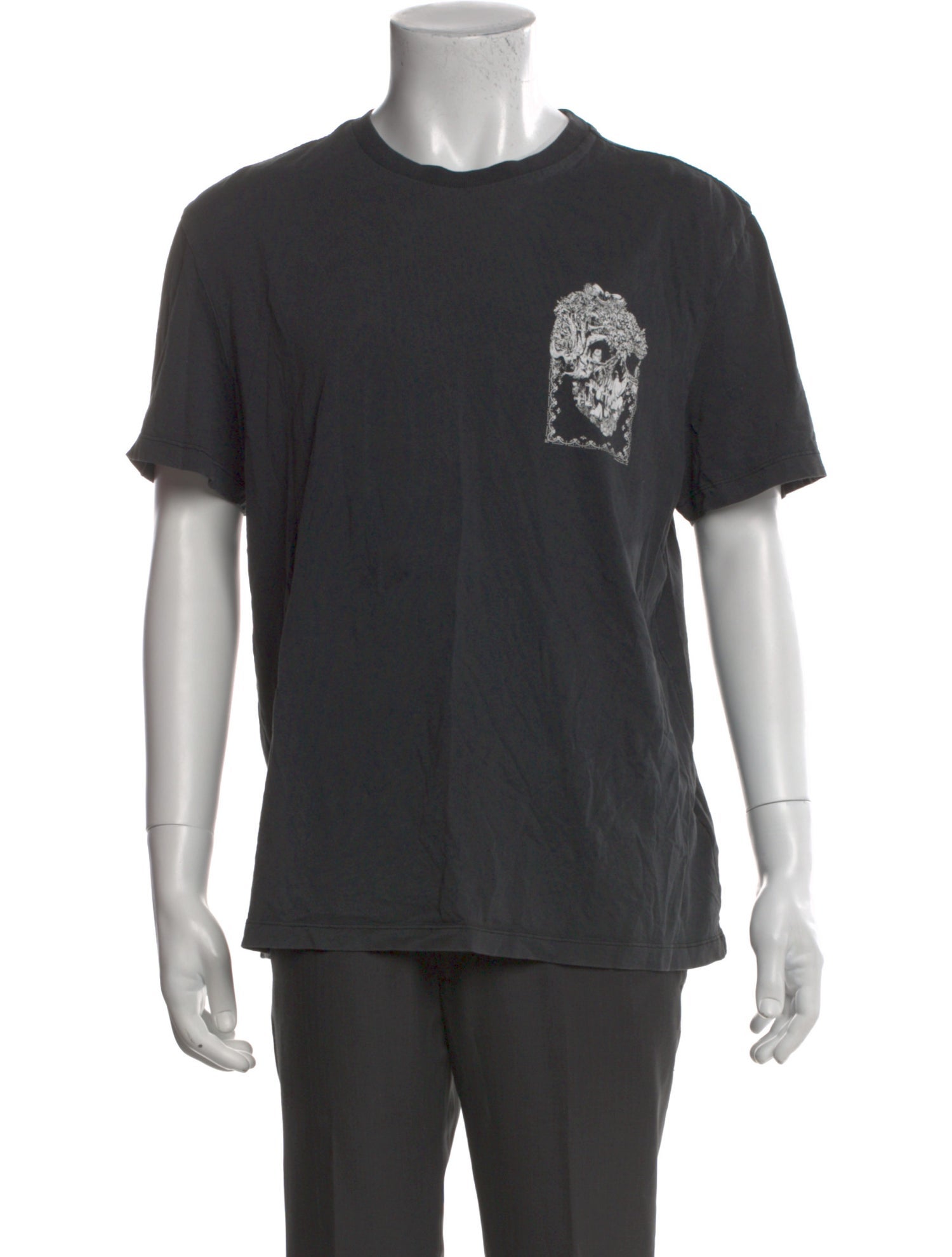 AllSaints Graphic Print Crew Neck T-Shirt