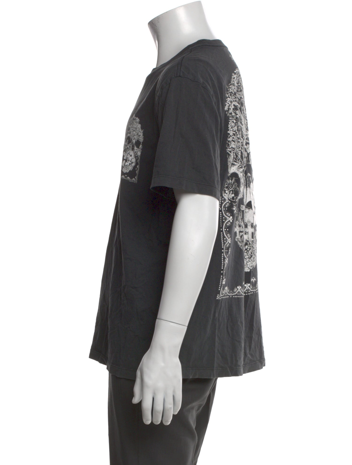 AllSaints Graphic Print Crew Neck T-Shirt