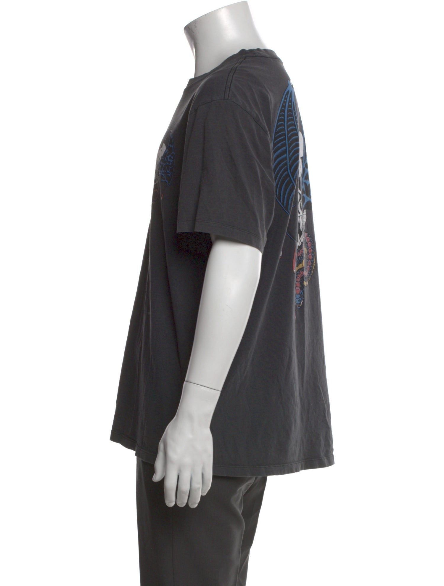 AllSaints Graphic Print Crew Neck T-Shirt