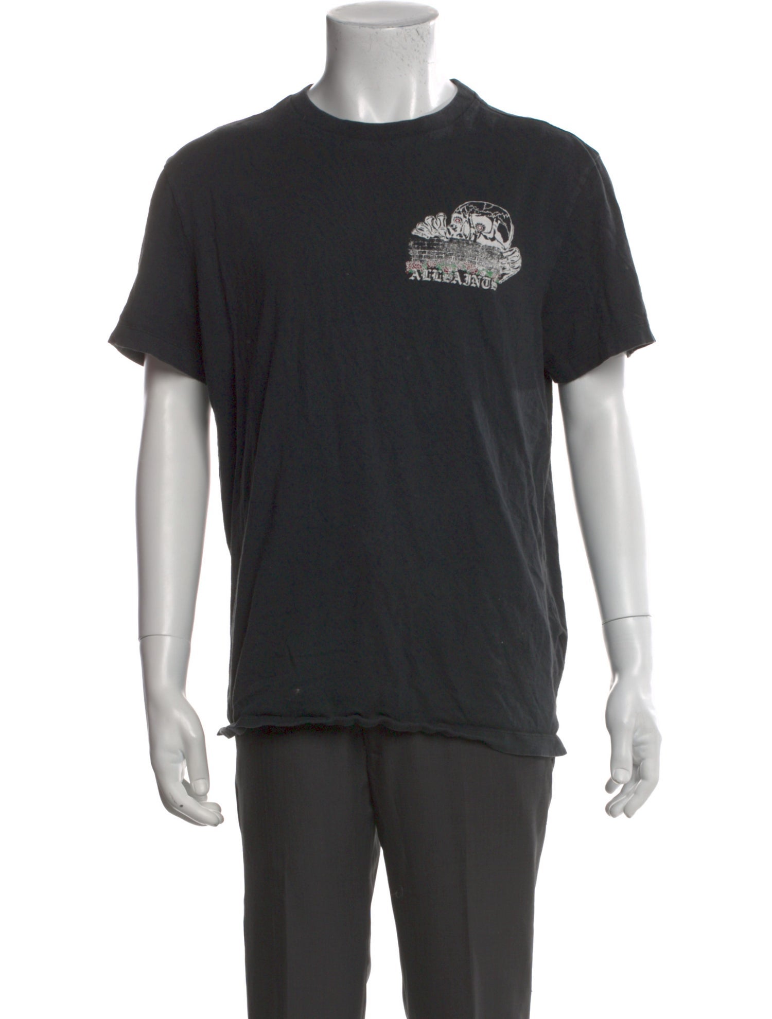 AllSaints Graphic Print Crew Neck T-Shirt