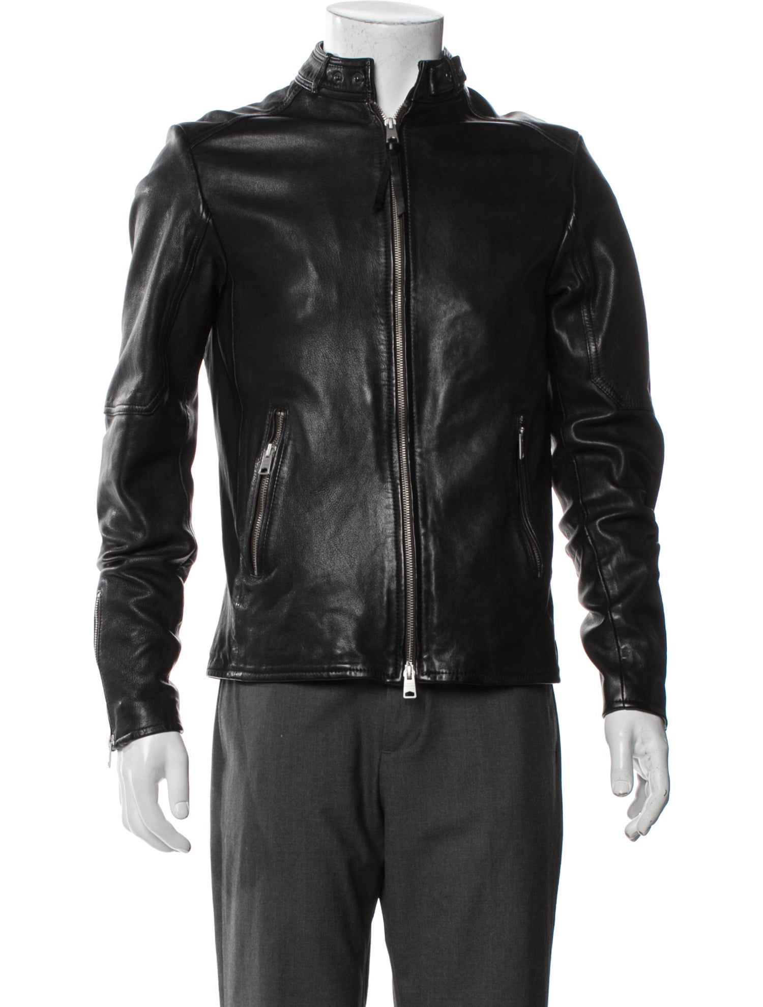 AllSaints Leather Moto Jacket