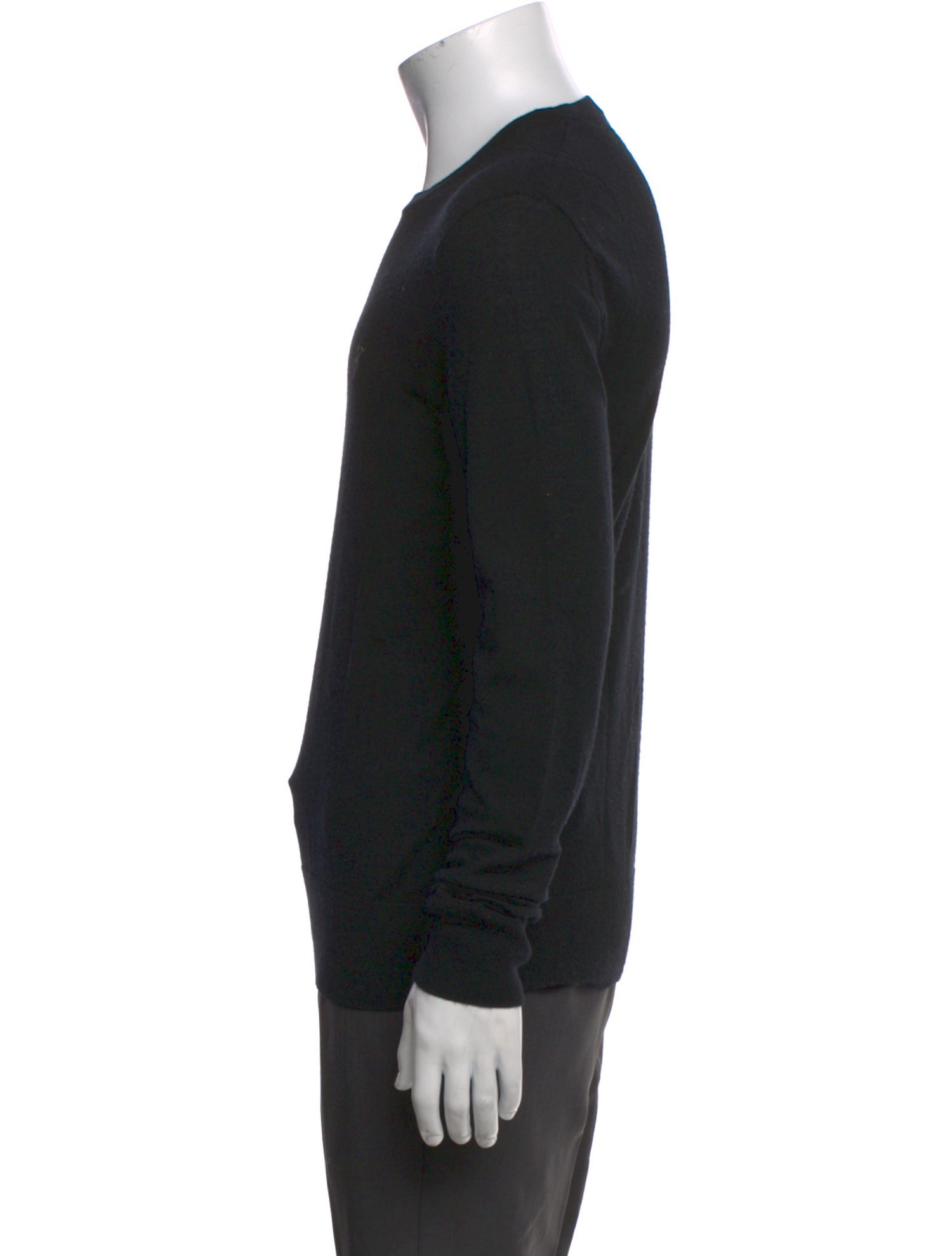 AllSaints Merino Wool Crew Neck Pullover
