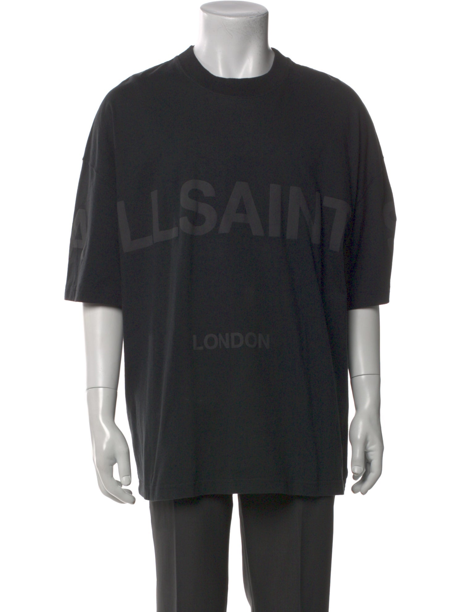 AllSaints Graphic Print Crew Neck T-Shirt