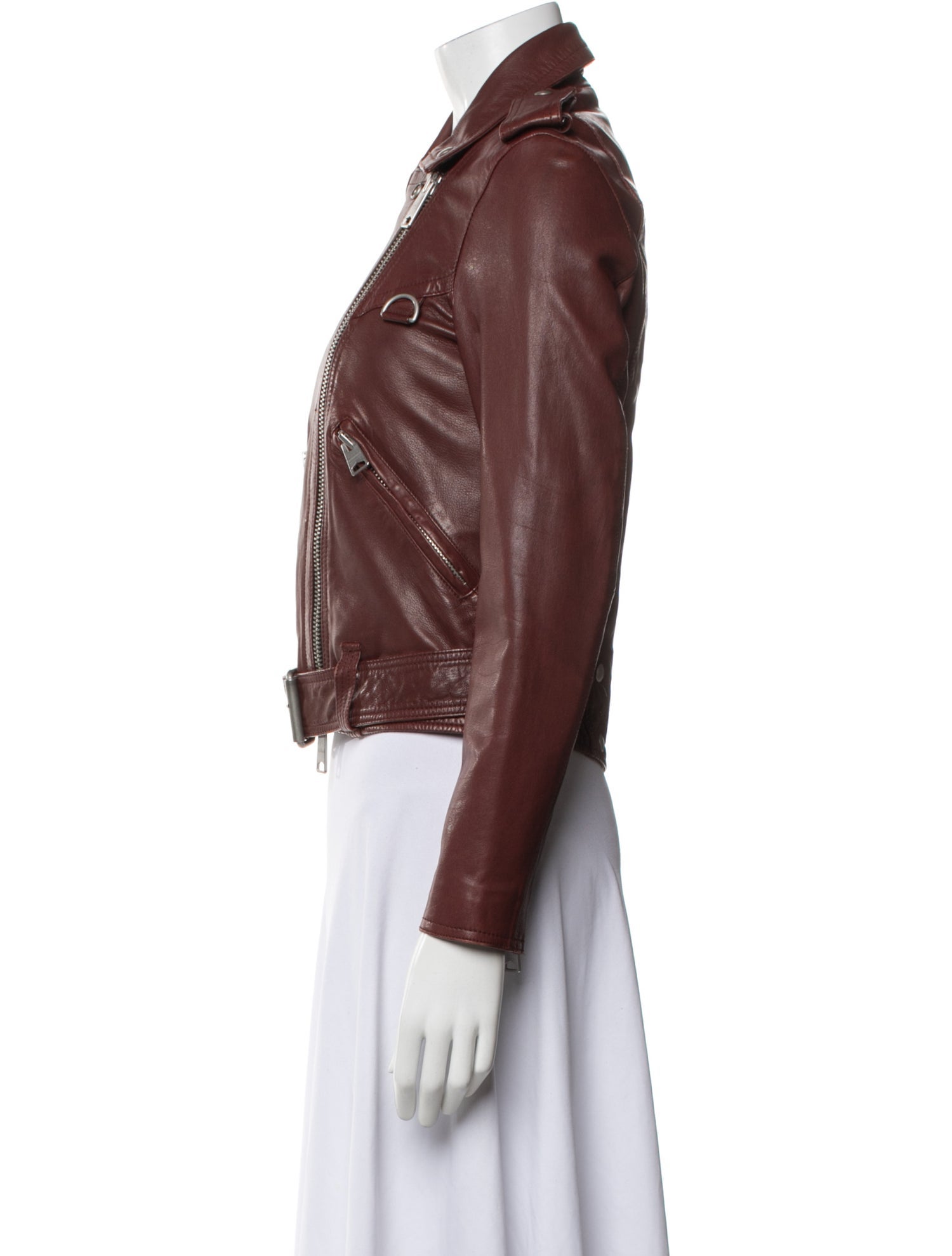 AllSaints Leather Biker Jacket
