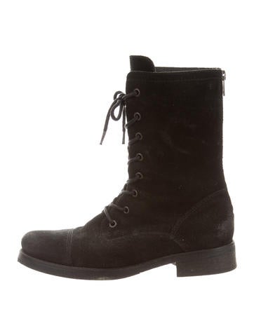 AllSaints Suede Mid-Calf Boots