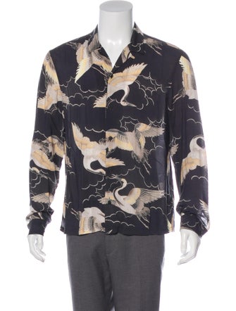 AllSaints Romaji Crane Shirt
