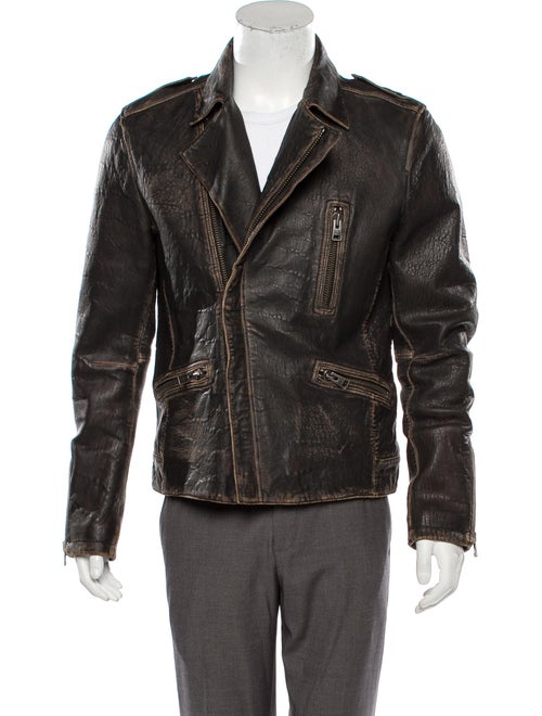 AllSaints Leather Moto Jacket