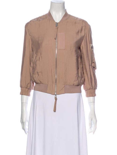 AllSaints Bomber Jacket Pink