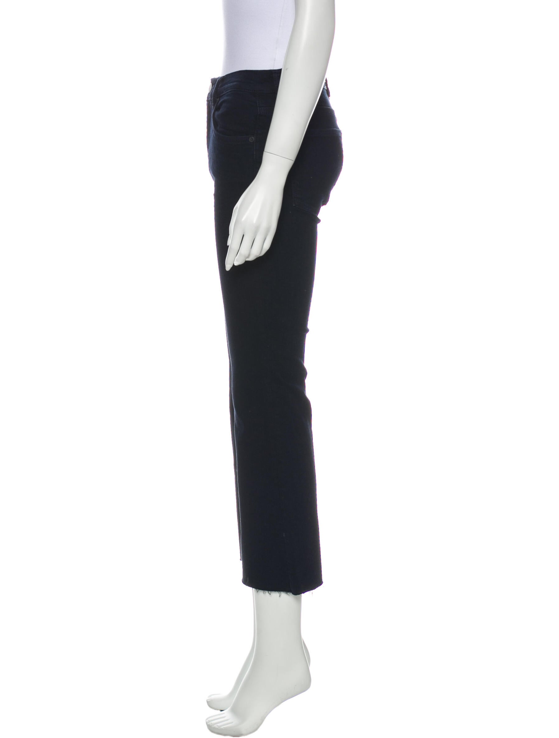 AllSaints Mid-Rise Wide Leg Jeans