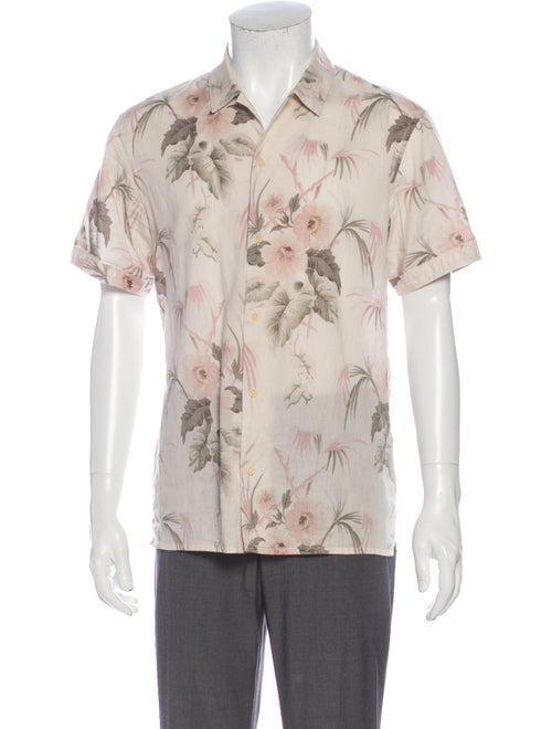 AllSaints Mawsim SS Graphic Print Shirt