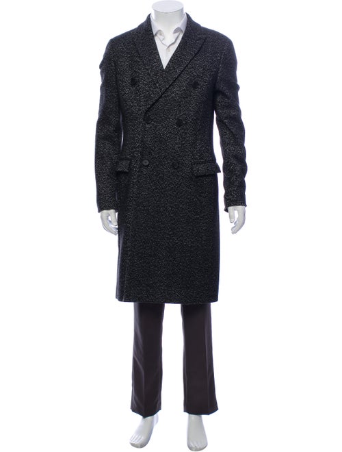 AllSaints Overcoat Black