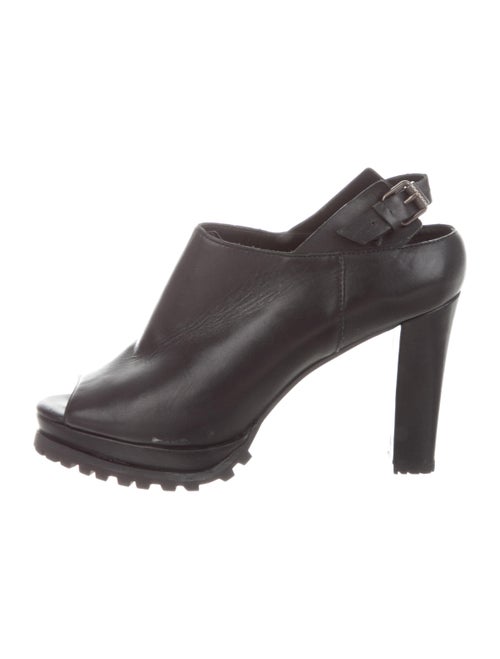 AllSaints Leather Boots Black
