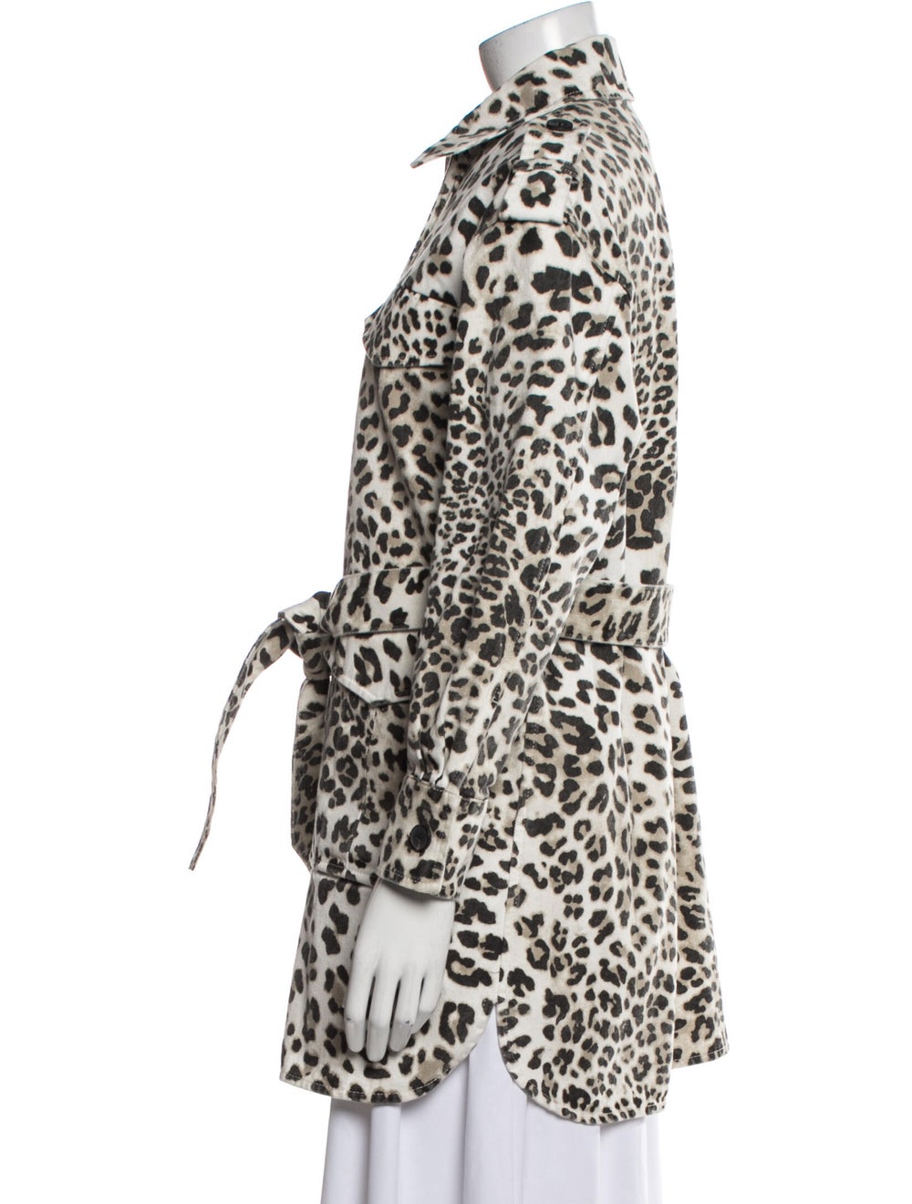 AllSaints Animal Print Peacoat - image 2