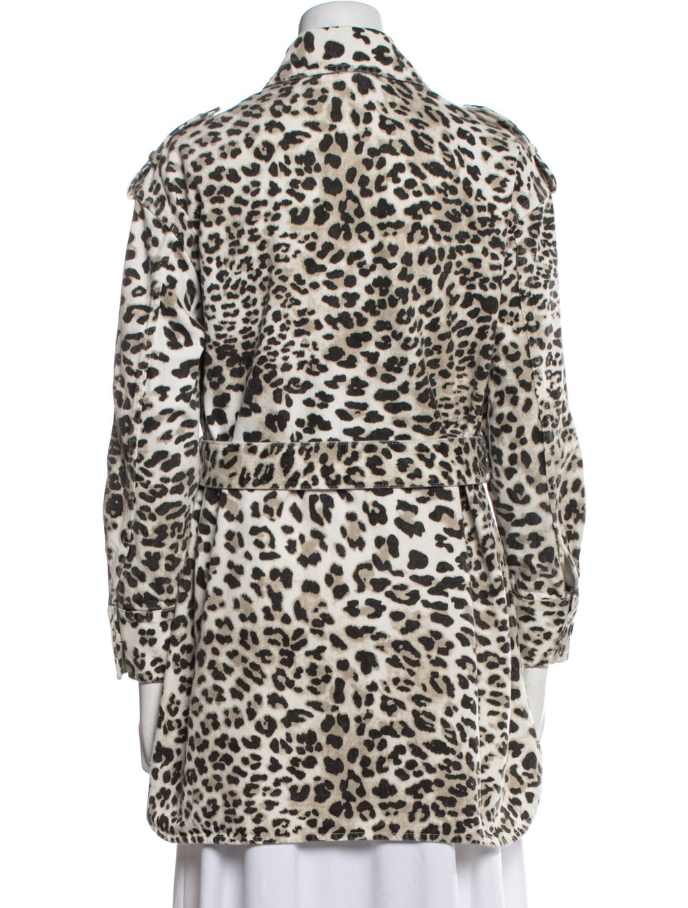 AllSaints Animal Print Peacoat - image 3