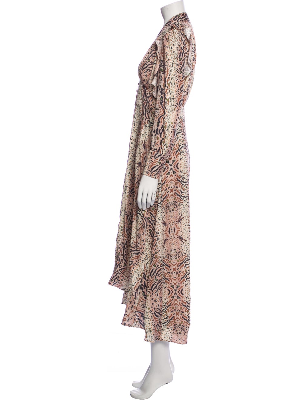 AllSaints Animal Print Long Dress - image 2