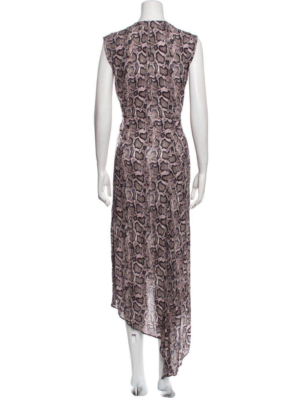 AllSaints Animal Print Long Dress - image 3