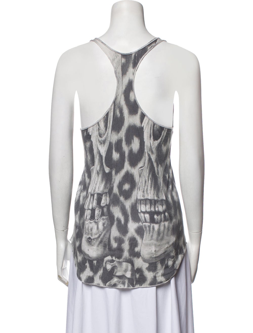 AllSaints Animal Print Scoop Neck T-Shirt - image 3