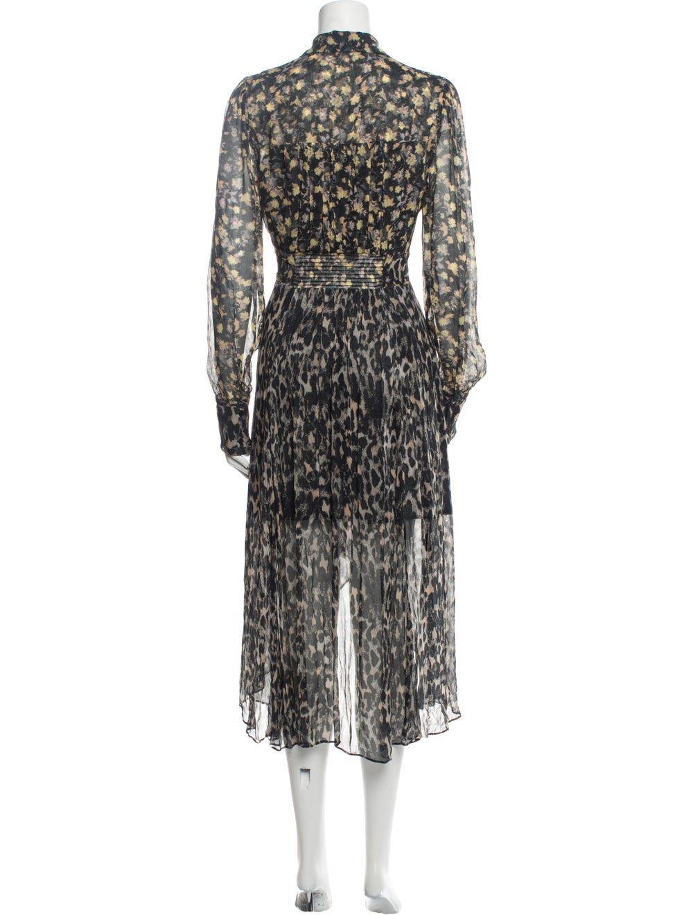 AllSaints Animal Print Long Dress - image 3