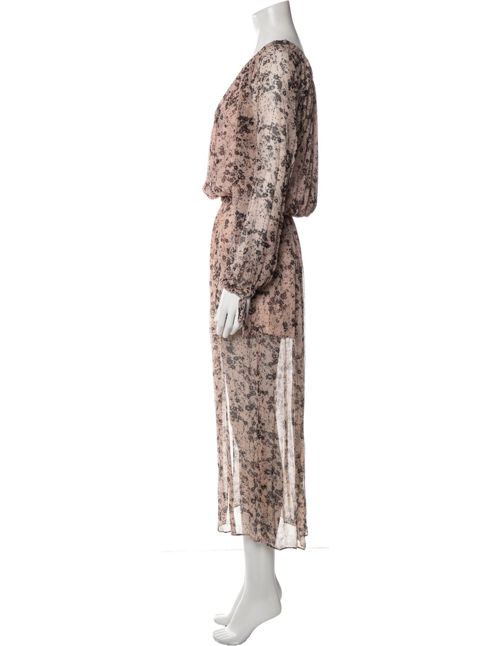 AllSaints Floral Print Long Dress - image 2