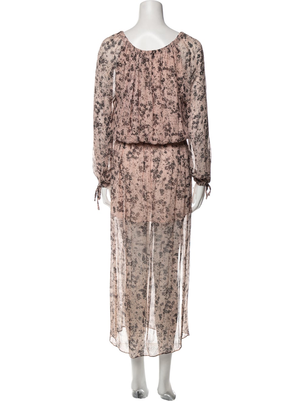 AllSaints Floral Print Long Dress - image 3