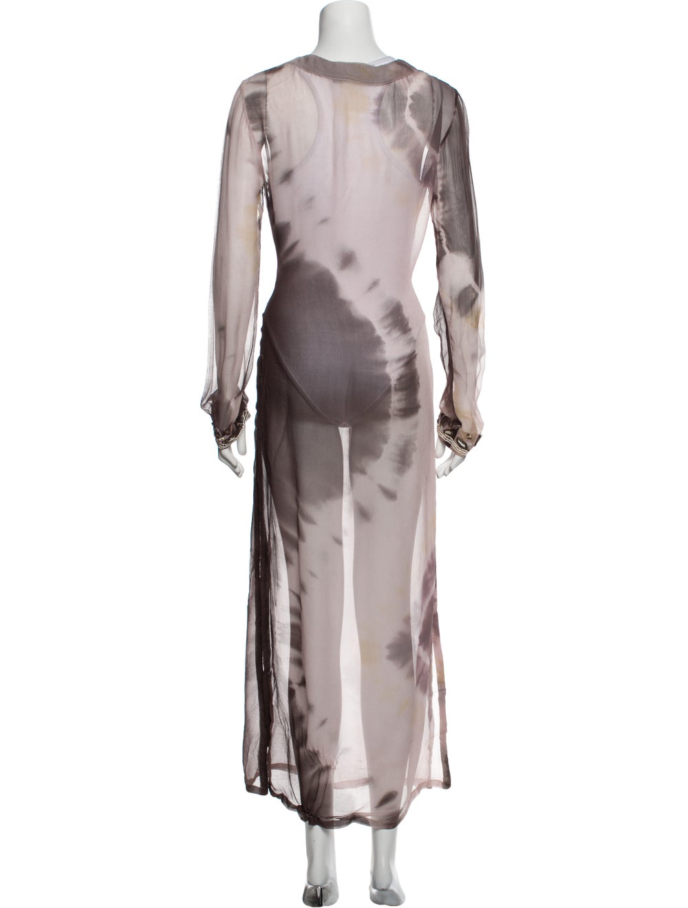 AllSaints Tie-Dye Print Long Dress - image 3