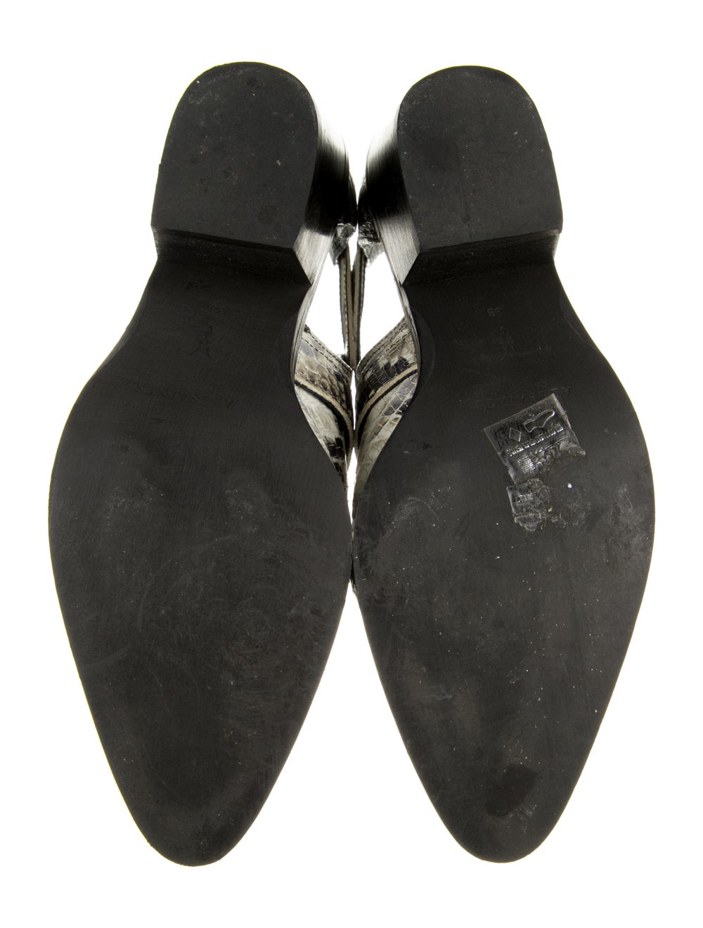 AllSaints Leather Animal Print Moto Boots - image 5