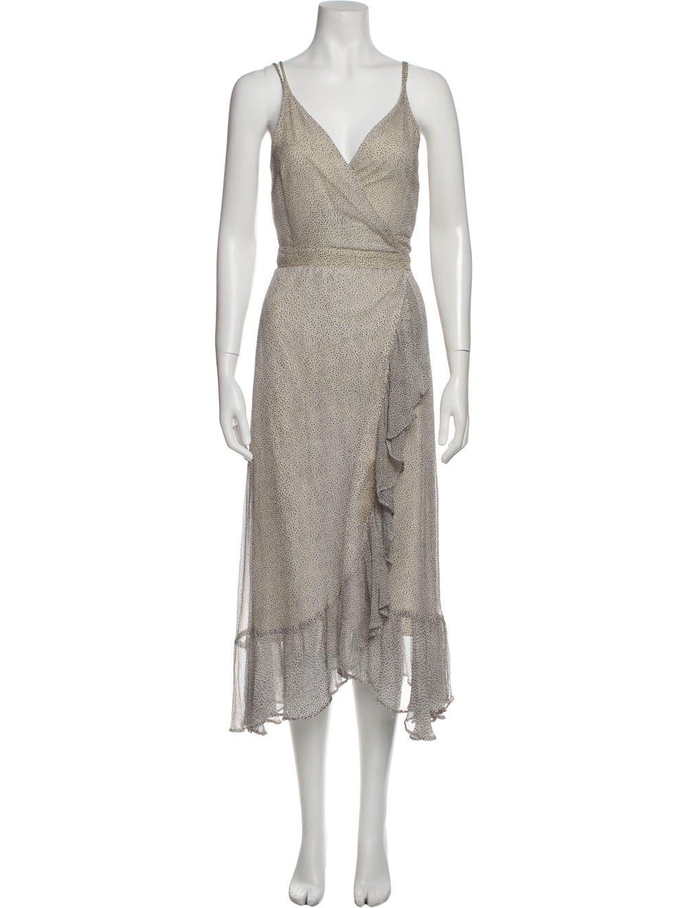 AllSaints Animal Print Midi Length Dress - image 1
