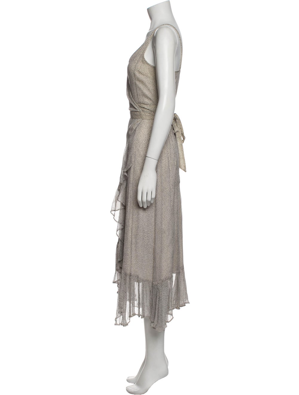 AllSaints Animal Print Midi Length Dress - image 2