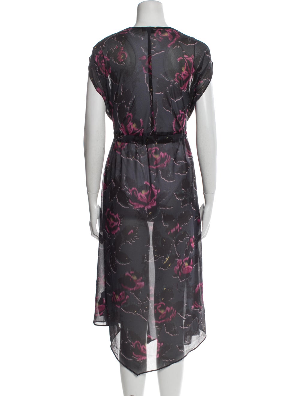 AllSaints Floral Print Long Dress - image 3